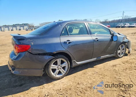 2009 Toyota Corolla Xrs из США, поврежденный, VIN 2T1BE40E89C028354